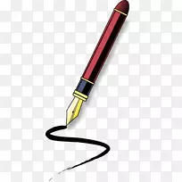 钢笔回形针艺术笔