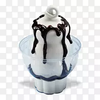 圣代冰淇淋圆锥形软糖冰淇淋