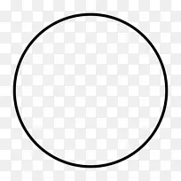 饼形图圆几何二维空间六边形圆