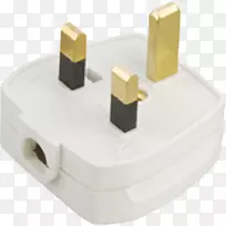 交流电源插头和插座保险丝电缆延伸线电连接器其它