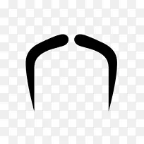 福满电脑图标八字胡