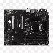 英特尔lga 1151主板可伸缩连接接口atx-intel