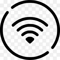 热点计算机图标wi-fi internet符号
