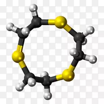 分子化学1，4，7-三唑环酮-1，4，7-三硫杂环酮-四球