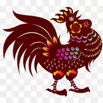 公鸡农历新年生肖迷信-农历新年