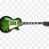 吉布森乐保罗标准吉他吉布森品牌公司。乐器.吉他