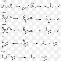 酮卤化马来酸酐化学反应羟醛缩合-其它反应