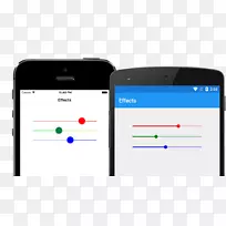 Smartphone Xamarin滑块用户界面可扩展应用程序标记语言-智能手机