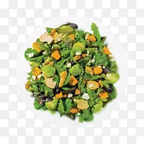 醋馅凯撒沙拉素食菜沙拉