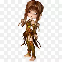 娃娃仙女木偶剪贴画