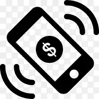 电脑图标移动支付钱夹艺术-iphone