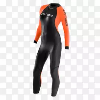 奥卡潜水服和运动服装铁人三项公开水上游泳-游泳