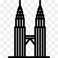 马来西亚双子塔世界贸易中心吉隆坡市中心埃菲尔铁塔