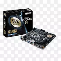 英特尔主板lga 1151微atx-三色标题盒
