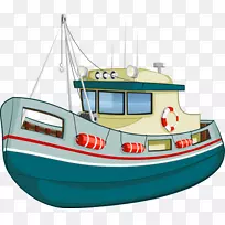 渔船版税-无船夹艺术船鱼