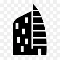 迪拜电脑图标建筑标志-杜派