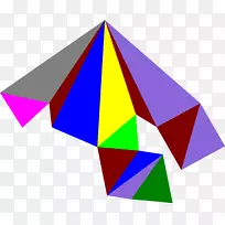 三角点剪贴画-三角形