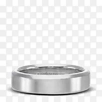 结婚戒指StevenKirsch公司的戒指尺寸-白金戒指