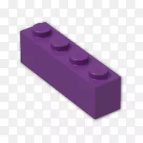 紫色圆筒空心砖