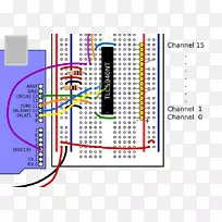 Arduino脉宽调制发光二极管串行外围接口总线集成电路芯片级联