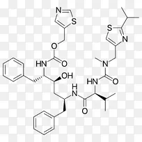 洛匹那韦/利托那韦药物蛋白酶抑制剂.物理