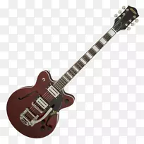 NAMM表演Gretsch半声吉他比颤音尾板Gretsch