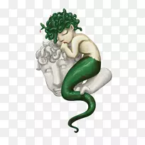 蛇美杜莎戈贡婴儿希腊神话