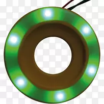 圆轮绿黄晕