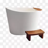 热水浴缸、呋喃浴缸、浴室.实用木桶