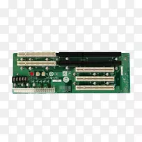 传统pci背板工业标准结构边缘连接器网卡和适配器.背板