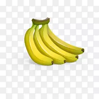 香蕉剪贴画-卡通木瓜