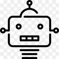 机器人人工智能计算机图标机器人