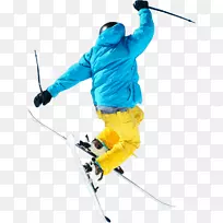 滑雪和滑雪板头盔自由式滑雪运动滑雪胜地-雪坡