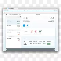 计算机程序操作系统网页截图-sap材料