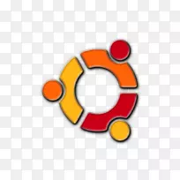 Ubuntu安装操作系统引导.3d徽标PSD