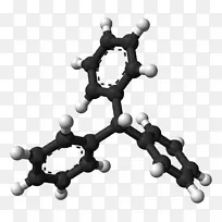 三苯基甲烷化学配方分子化学元素荧光谱线