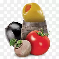 番茄抗帕斯托地中海料理食物素食料理混合剂
