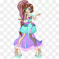 怪物高食鬼娃娃Frankie Stein绘图-蓝色标题框