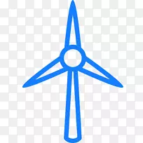 风电场风力涡轮机可再生能源风力发电-英国风电标签