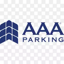 AAA停车场代理及代管服务公司。徽标