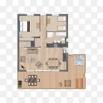热水浴缸帕德斯托新码头房屋建筑-组装运动地板