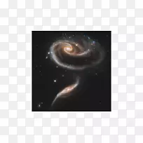远程星系arp 273哈勃太空望远镜银河系螺旋星系