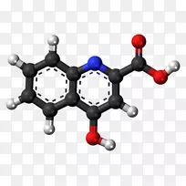 鲁米诺球棒模型酸酰肼分子-其它分子