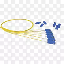 网络电缆补丁电缆适配器数据中心光纤