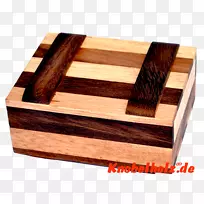 拼图3维木拼图盒-木箱组合
