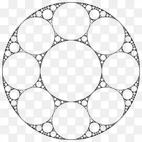 阿波罗垫圈阿波罗圆几何数学圆