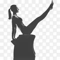 普拉提运动摄影健身瑜伽