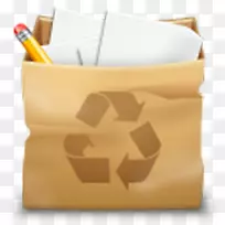 回收符号废物回收箱塑料