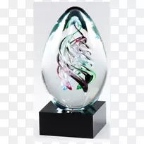 颁发艺术玻璃雕塑玻璃艺术玻璃奖杯