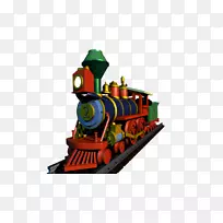 铁路运输小凯西马戏团火车蒸汽机车Casey初级机车装置